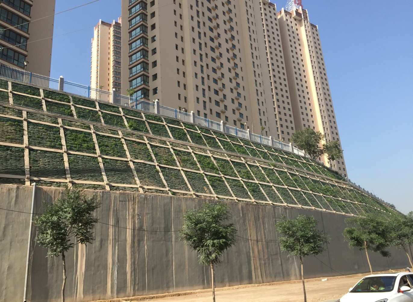 甘肅建投晏家坪住宅小區邊坡工程設計